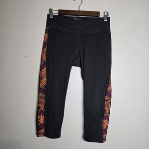Tek Gear Capri Leggings Bright Colorful Workout Gear Pants Women's Small